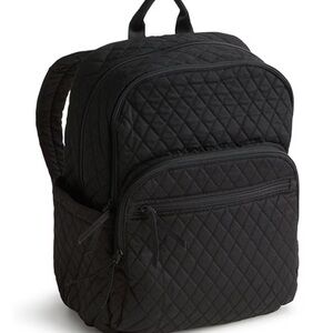 Vera Bradley Quilted Black Backpack